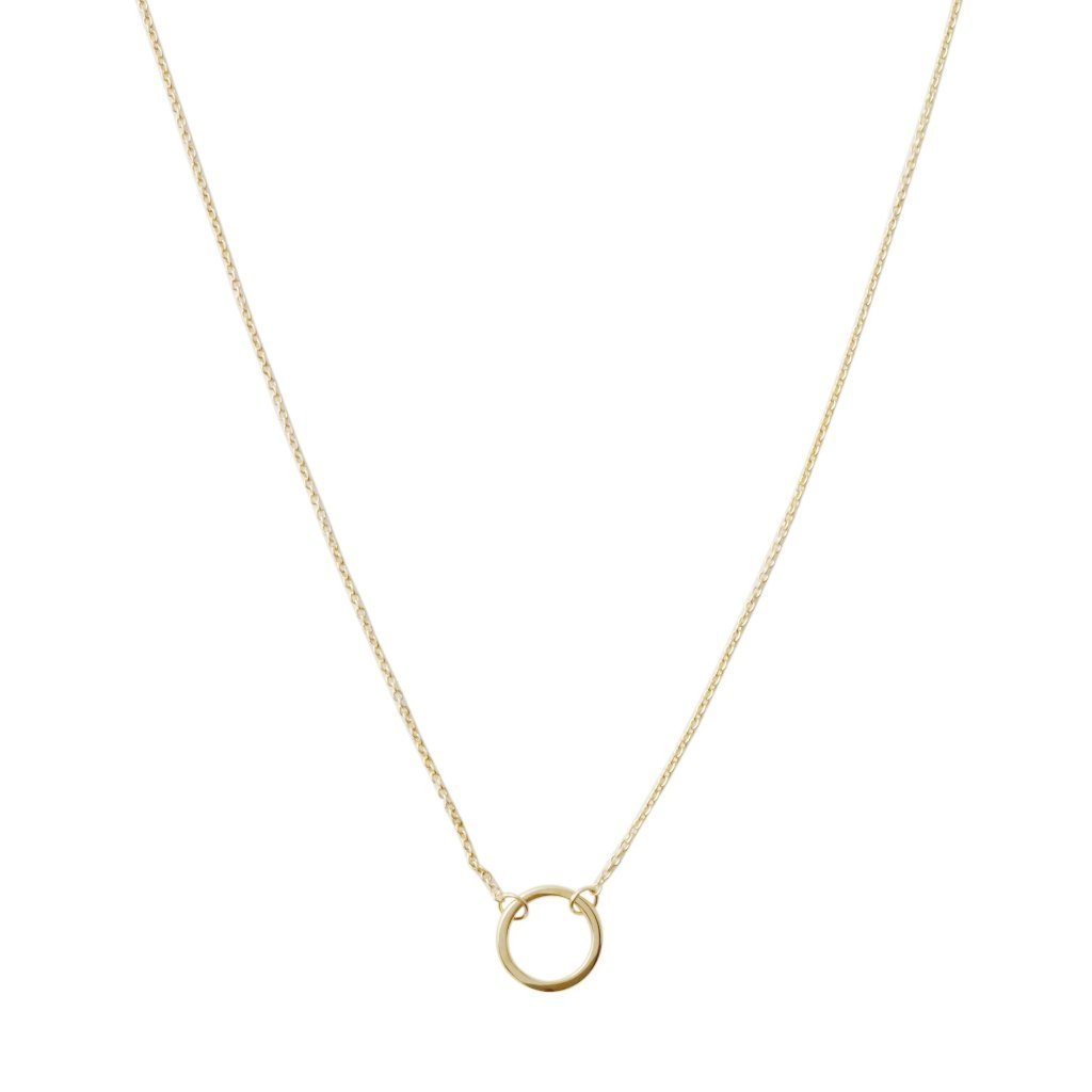 Mini Orbit Necklace Necklaces HONEYCAT Jewelry Gold 