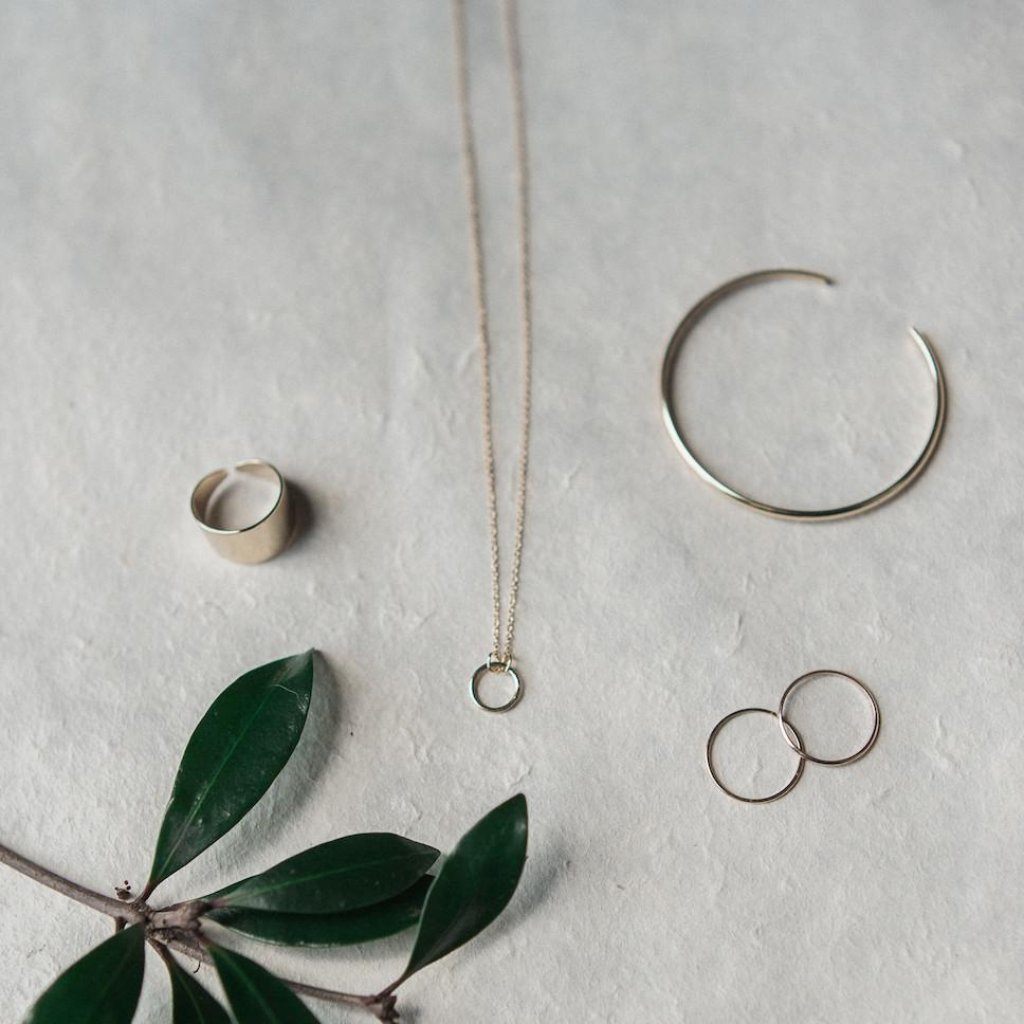 Mini Orbit Necklace Necklaces HONEYCAT Jewelry 